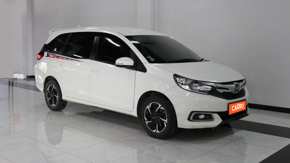 Pilihan Mobil Bekas Bersertifikasi Terbesar Honda Mobilio E Cvt 2018 Putih Carro Indonesia